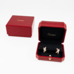 Cartier Trinity Creolen mit Diamanten klassisches Modell Full Set 2024 Vorschau