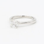 Solitaire-Ring mit 0,70 ct Diamant Gr50 Platin Vorschau