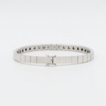 Tennisarmband mit ca 1,5 ct Diamanten 18,5 cm 750 Weißgold Vorschau