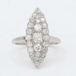 Ring mit Diamanten Gr 52 Platin Vorschau