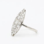 Ring mit Diamanten Gr 52 Platin Vorschau