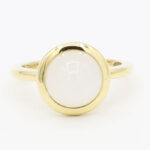 Al Coro Amici Ring mit Mondstein Gr 58 Gelbgold Vorschau