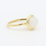 Al Coro Amici Ring mit Mondstein Gr 58 Gelbgold Vorschau