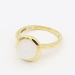 Al Coro Amici Ring mit Mondstein Gr 58 Gelbgold Vorschau