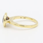 Al Coro Amici Ring mit Rauchquarz Gr 58 Gelbgold Vorschau