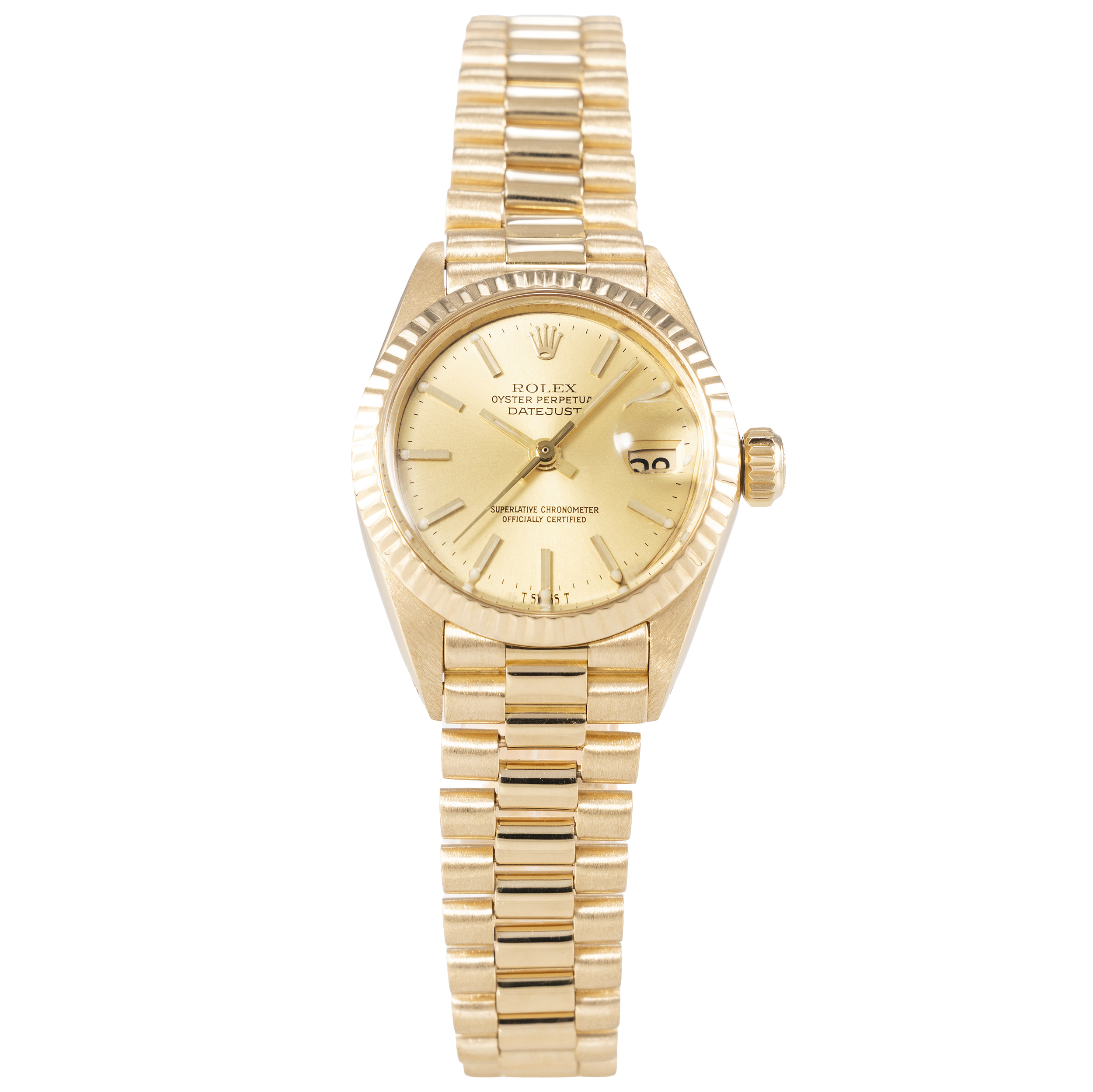 Rolex Lady-Datejust 26 Gelbgold Ref 6917