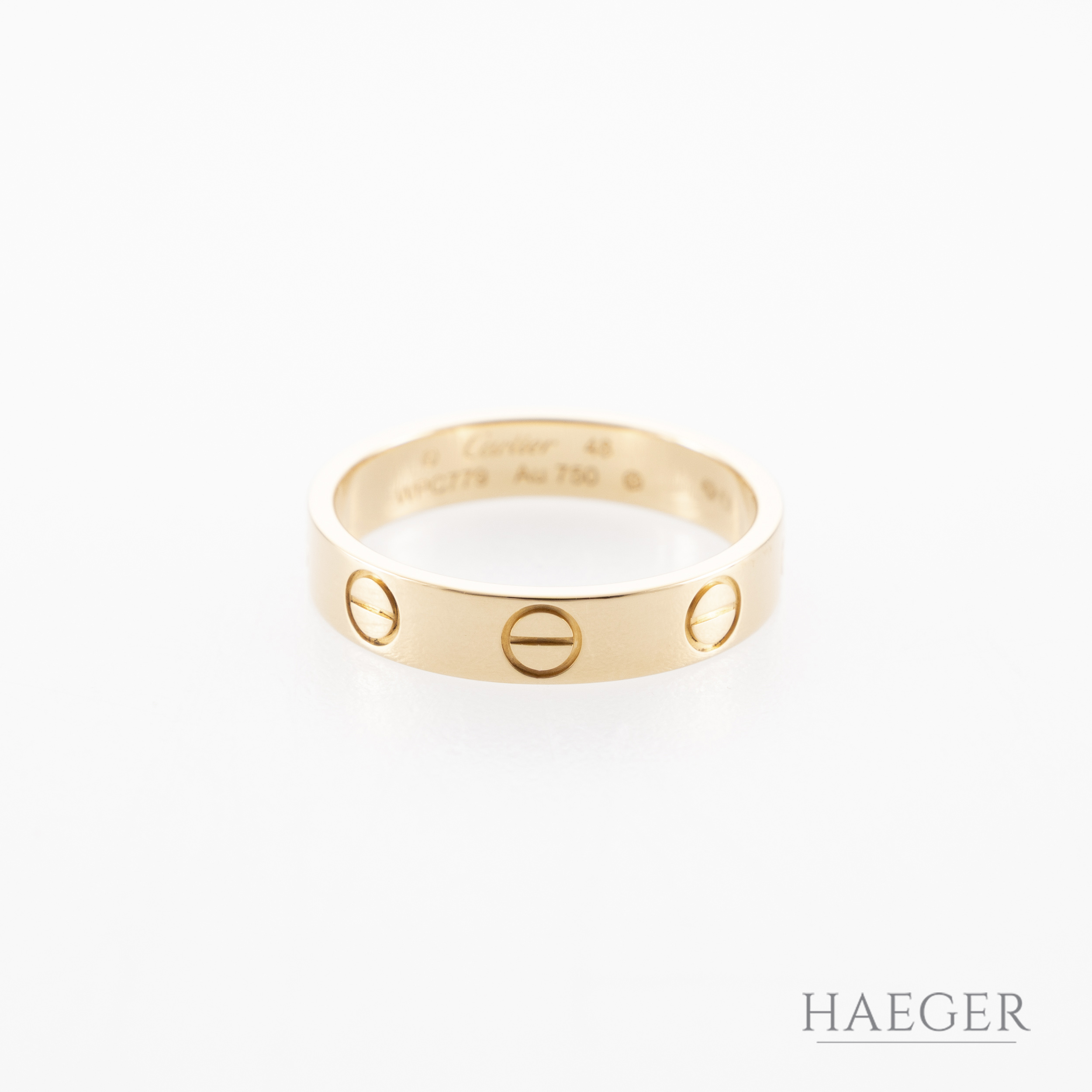 Cartier Love Ring | kleines Modell | Gr. 48 | 750/- Gelbgold | Full Set 2023