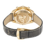 Omega Speedmaster Uhr Gelbgold 18 Karat mit Krokolederarmband Vorschau