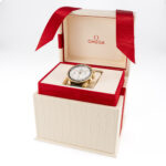 Omega Speedmaster Uhr Gelbgold 18 Karat mit Krokolederarmband Vorschau