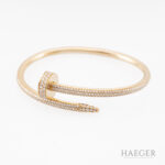 Cartier Juste un Clou Armreif mit Diamanten 16cm Rosegold Full Set 2017 Vorschau