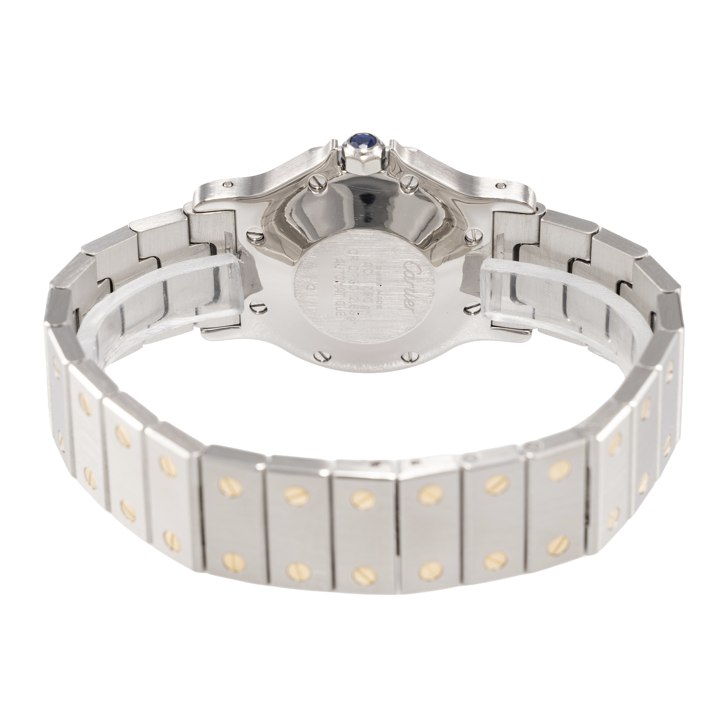 Cartier Santos Octagon Ref 2966 inkl Box