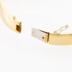 Armreif mit Diamanten 17,5cm Gelbgold Weißgold inkl Zertifikat Vorschau