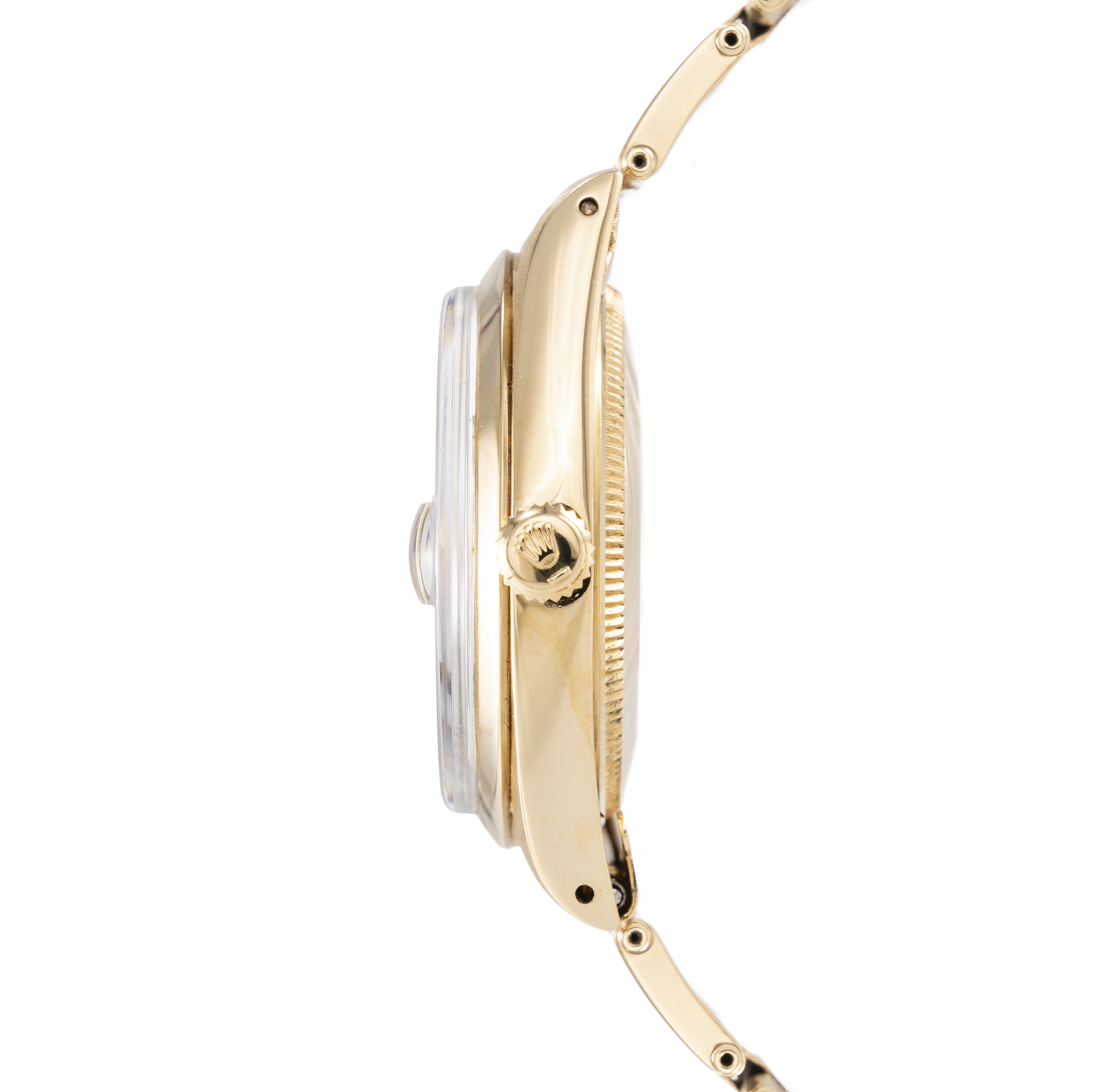 Rolex Oyster Perpetual Date 34 Gelbgold Ref 15008