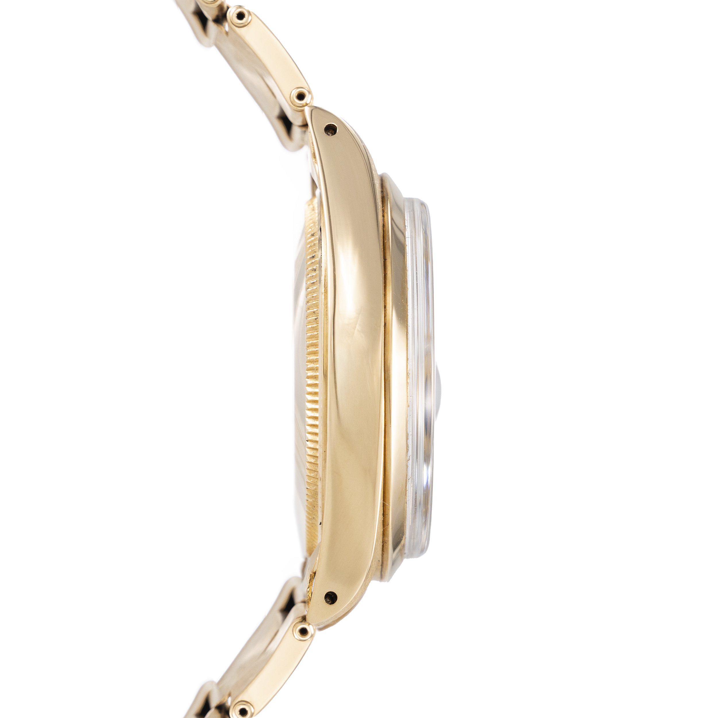 Rolex Oyster Perpetual Date 34 Gelbgold Ref 15008