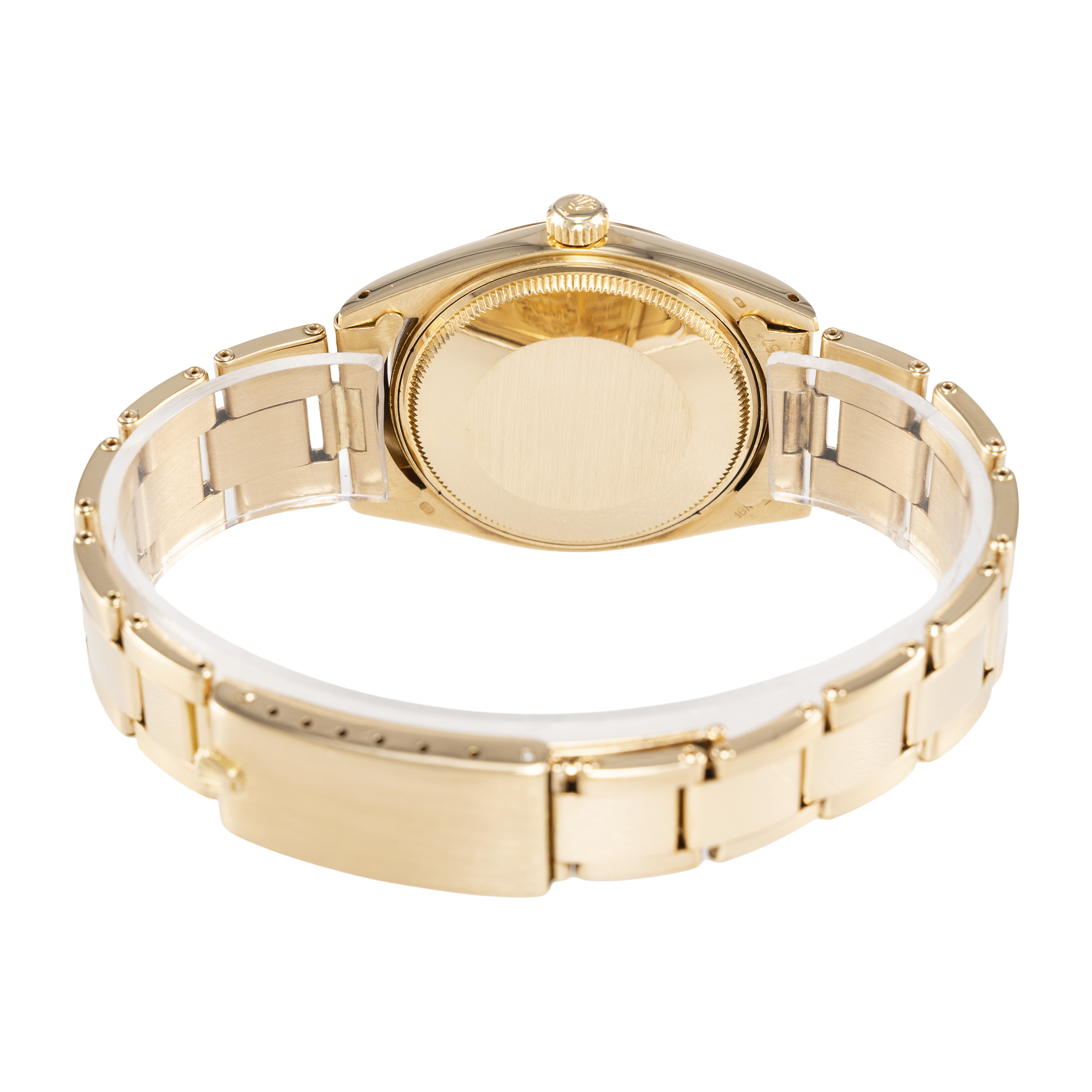 Rolex Oyster Perpetual Date 34 Gelbgold Ref 15008