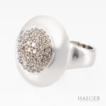 Pomellato Sabbia Ring mit Diamanten Gr56 Weißgold Vorschau