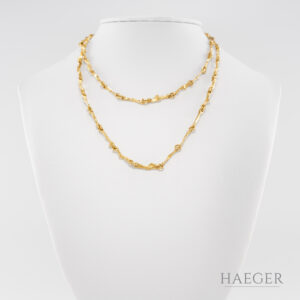 Lapponia Halskette 71cm 585 Gelbgold