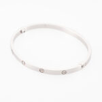 Cartier Love Armreif kleines Modell 16cm Weißgold Full Set 2022 Vorschau