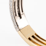 Leo Wittwer Armreif mit 6,29 ct Diamanten 17cm Gelbgold Weißgold Full Set 2017 Vorschau