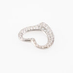 Tiffany Co Open Heart Anhänger mit Diamanten Platin inkl Etui Vorschau