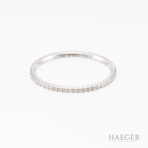 Cartier Memoire-Ring Gr59 Weißgold Full Set 2020
