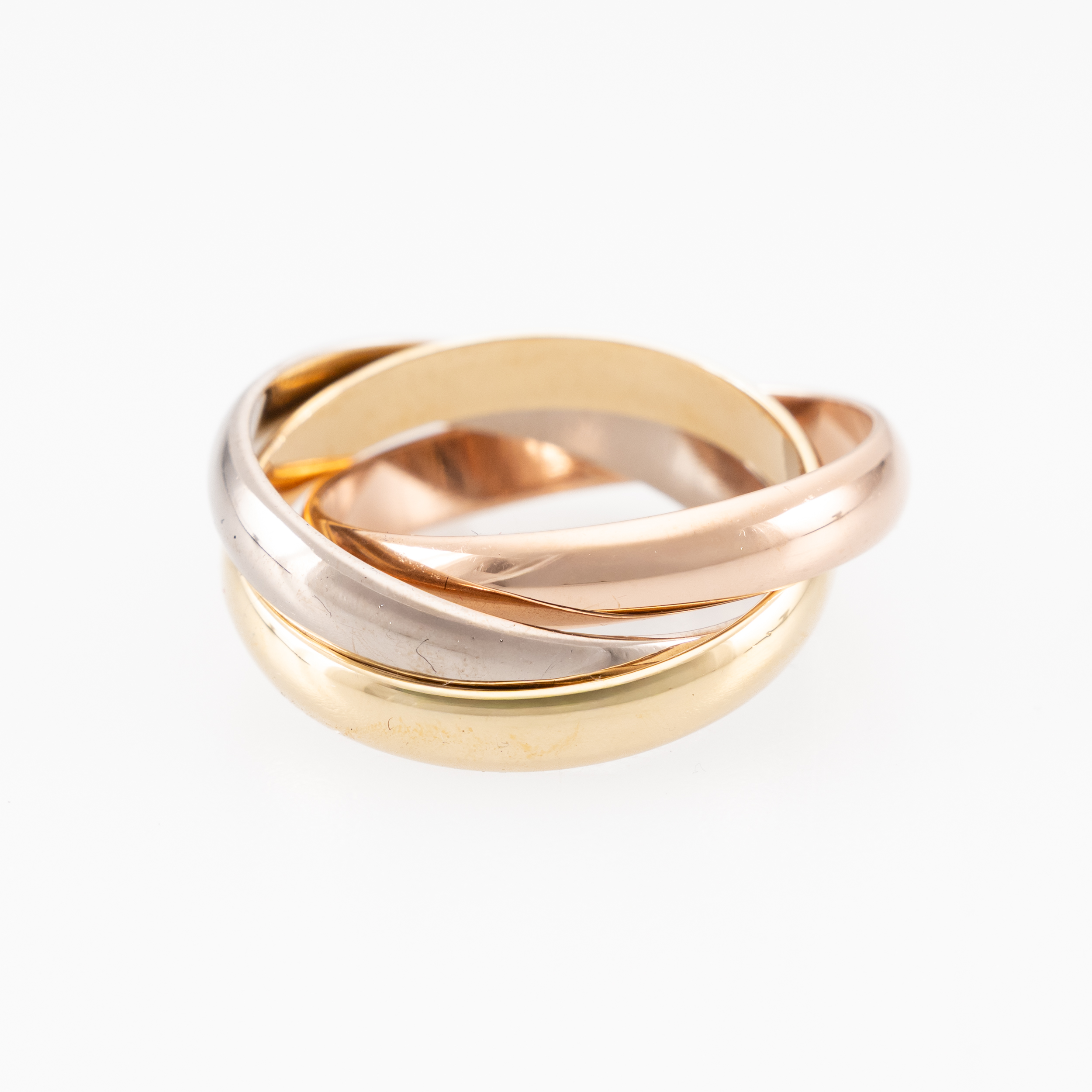 Cartier Trinity Ring klassisches Modell Gr54 Full Set 2012