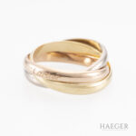 Cartier Trinity Ring klassisches Modell Gr61 Full Set 2012 Vorschau
