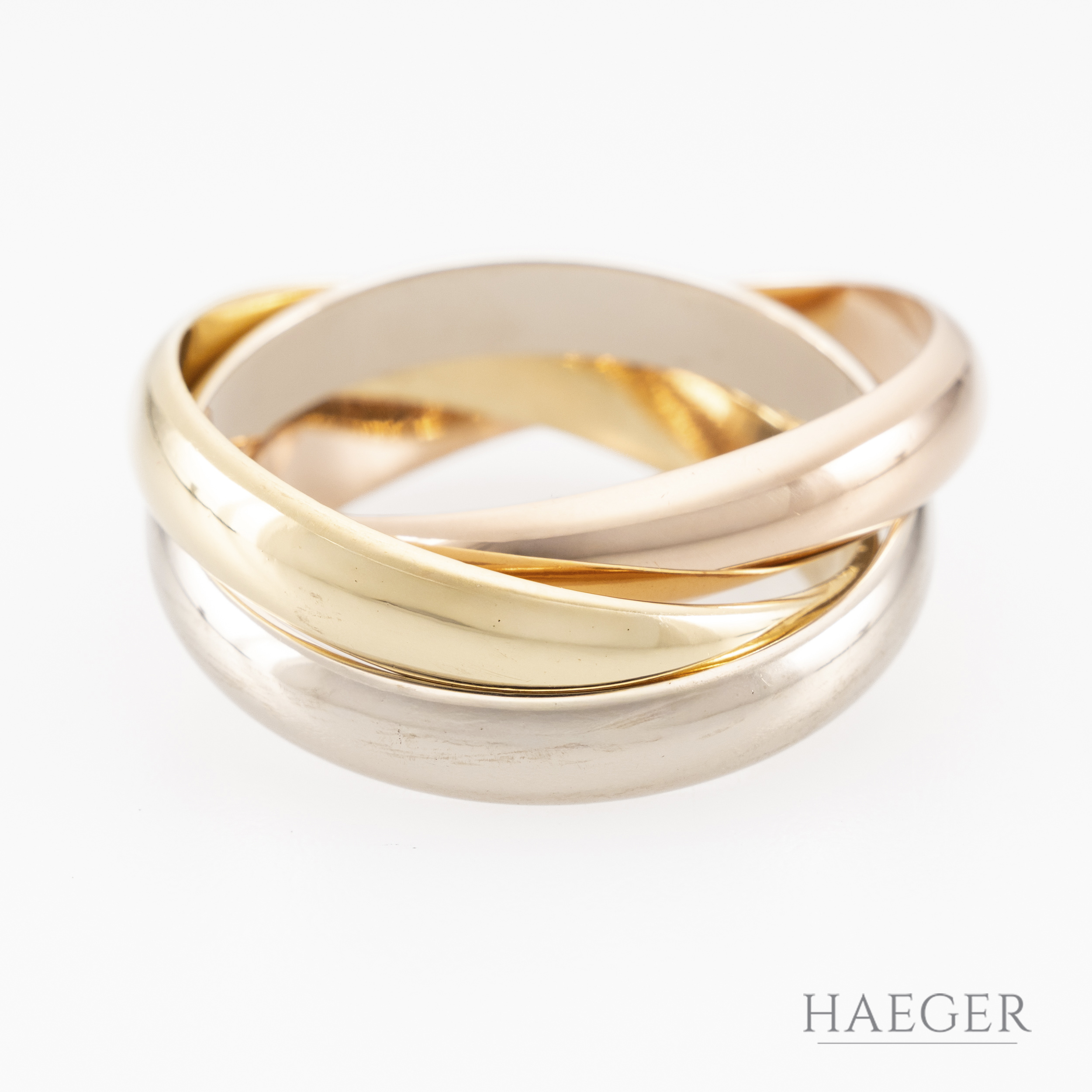 Cartier Trinity Ring großes Modell Gr67