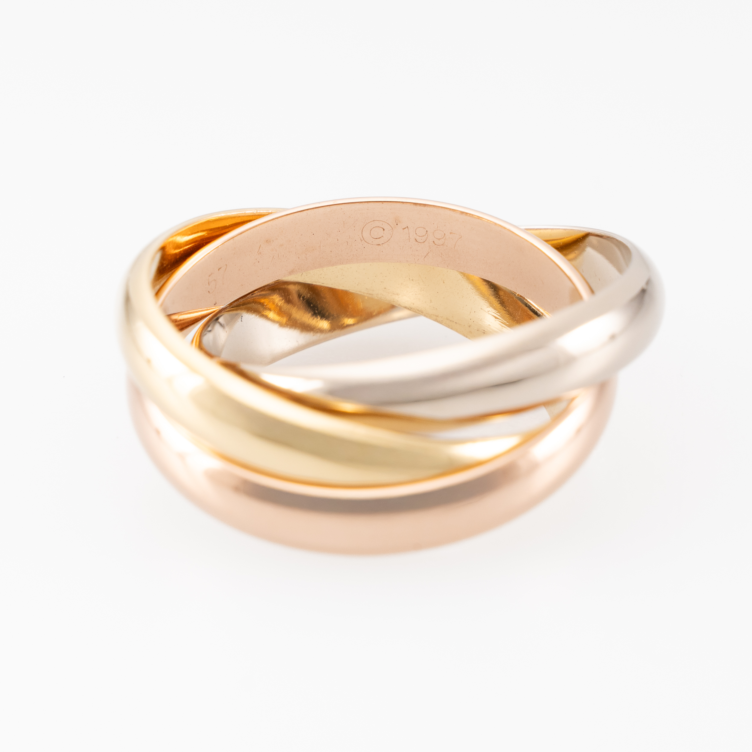 Cartier Trinity Ring klassisches Modell Gr57