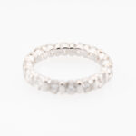 Memoire-Ring mit ca 3,00 ct Diamanten Gr56 Weißgold Vorschau