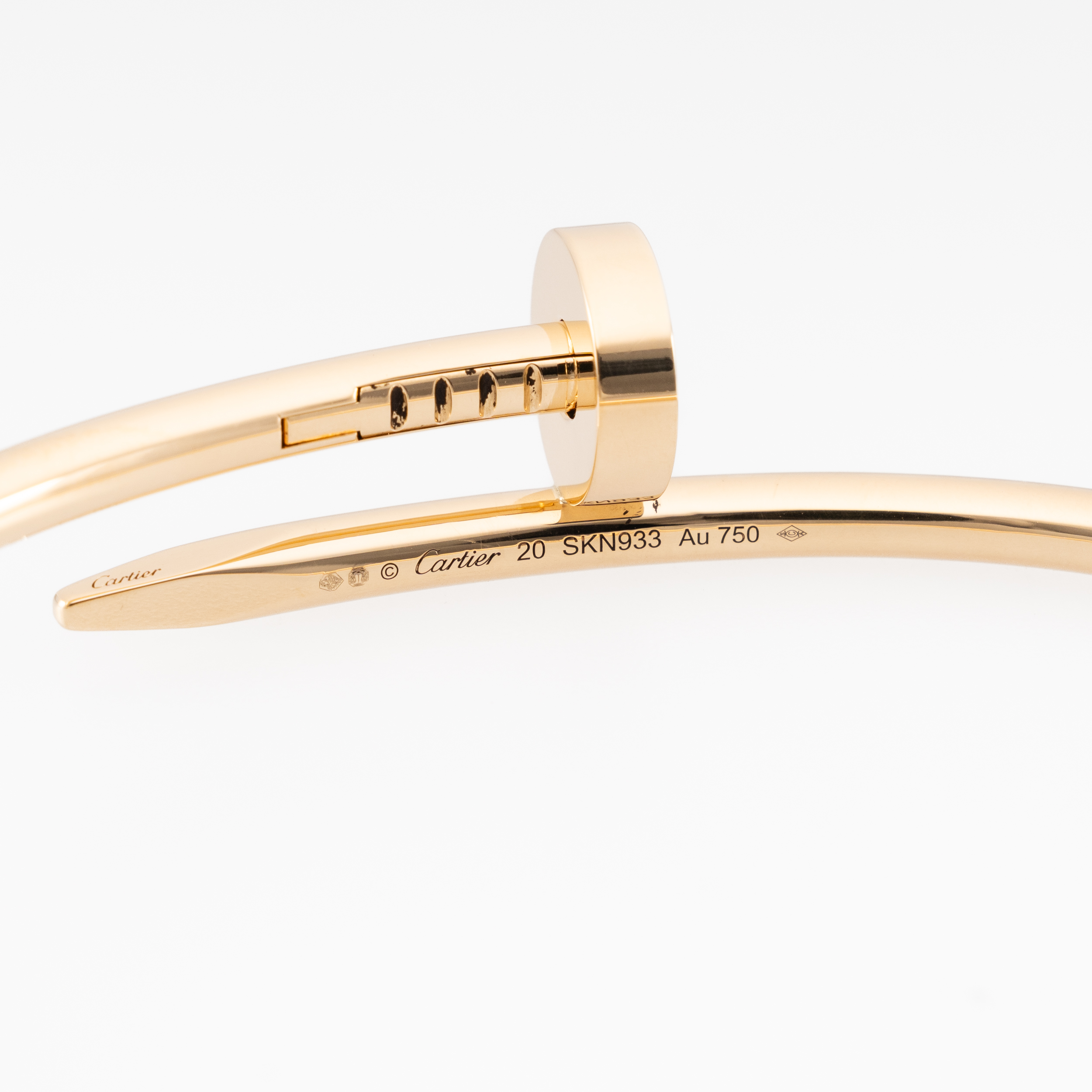 Cartier Juste un Clou Armreif klassisches Modell 20cm Gelbgold Full Set 2022