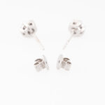 Zen Ohrstecker mit Diamanten 585 Weißgold Vorschau