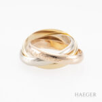 Cartier Trinity Ring klassisches Modell Gr54 Full Set Vorschau