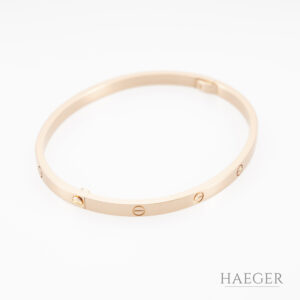 Cartier Love Armreif kleines Modell 17cm Rosegold Full Set 2022