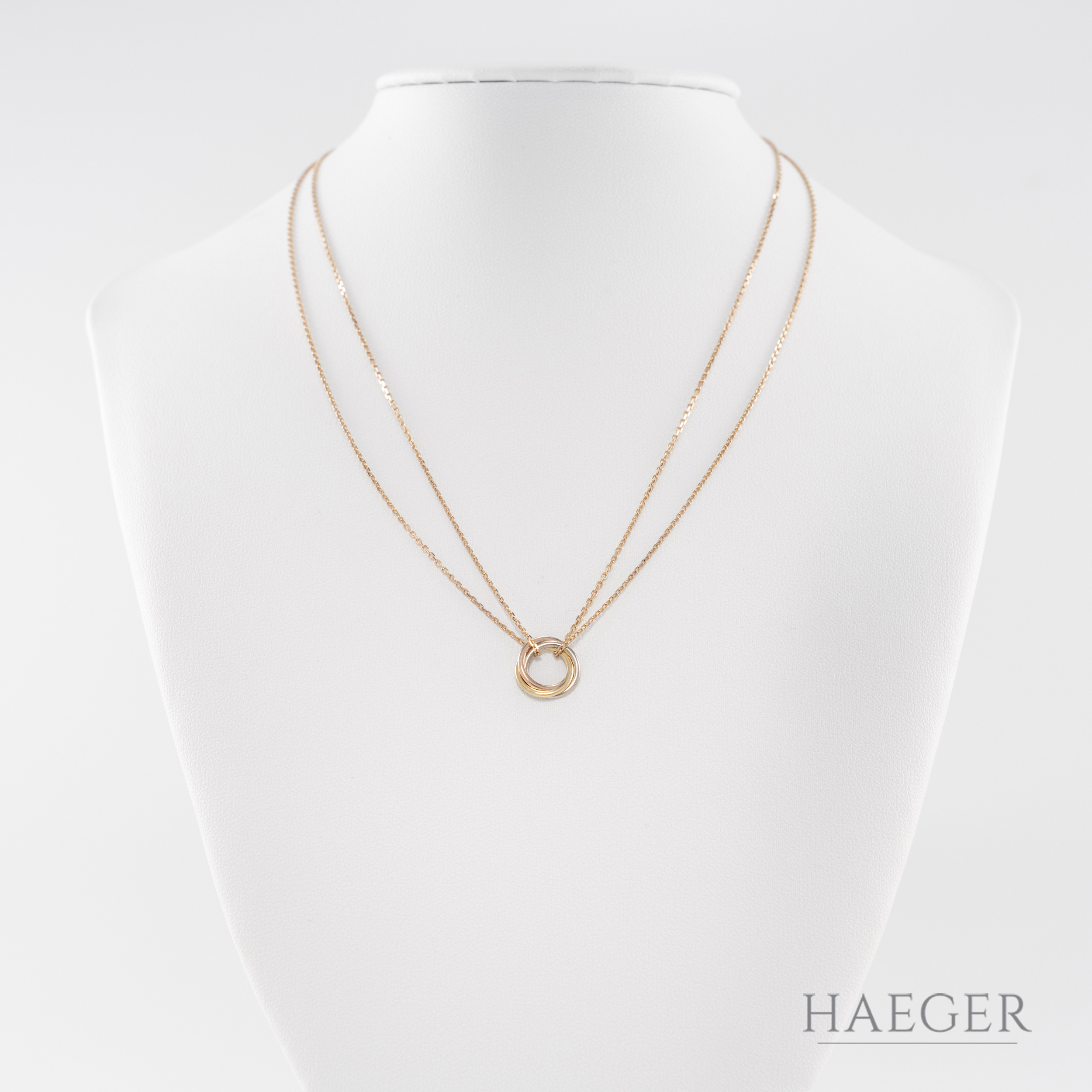 Cartier Trinity Collier 40cm Full Set 2019