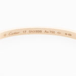 Cartier Love Armreif mit Diamanten 17cm Gelbgold Full Set 2021 Vorschau