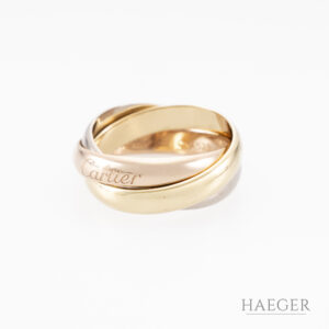Cartier Trinity Ring | klassisches Modell | Gr. 49 | 750/- Gold tricolor | Full Set 2021