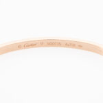 Cartier Love Armreif kleines Modell 17cm Rosegold Full Set 2021 Vorschau