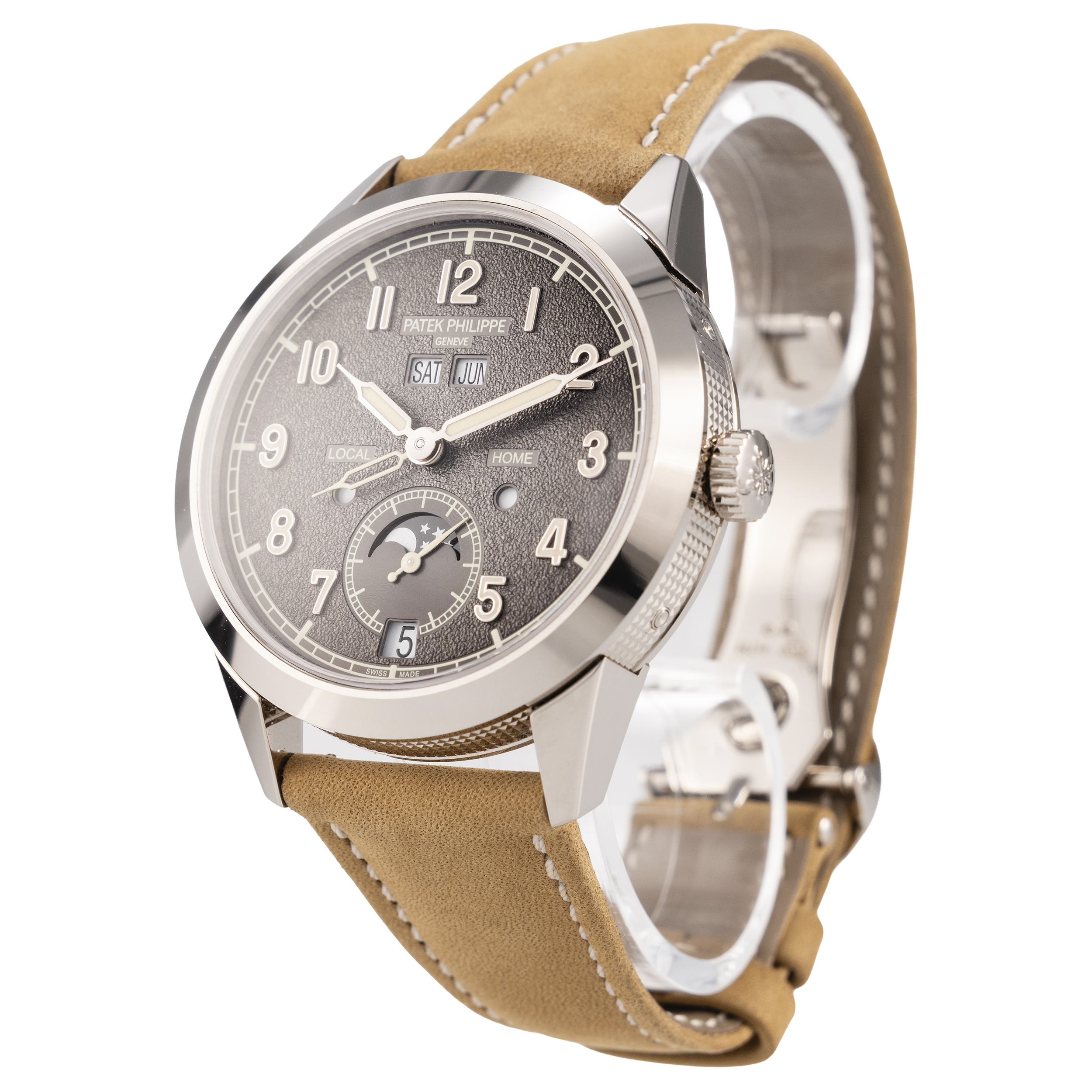Patek Philippe Annual Calendar Travel Time Complications Weißgold Ref 5326G-001 Full Set 2024