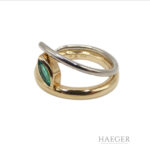 Ring mit Turmalin Gr51 Rosegold Weißgold Vorschau