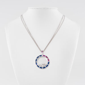 Chopard Happy Diamonds Icon Collier 42cm Weißgold