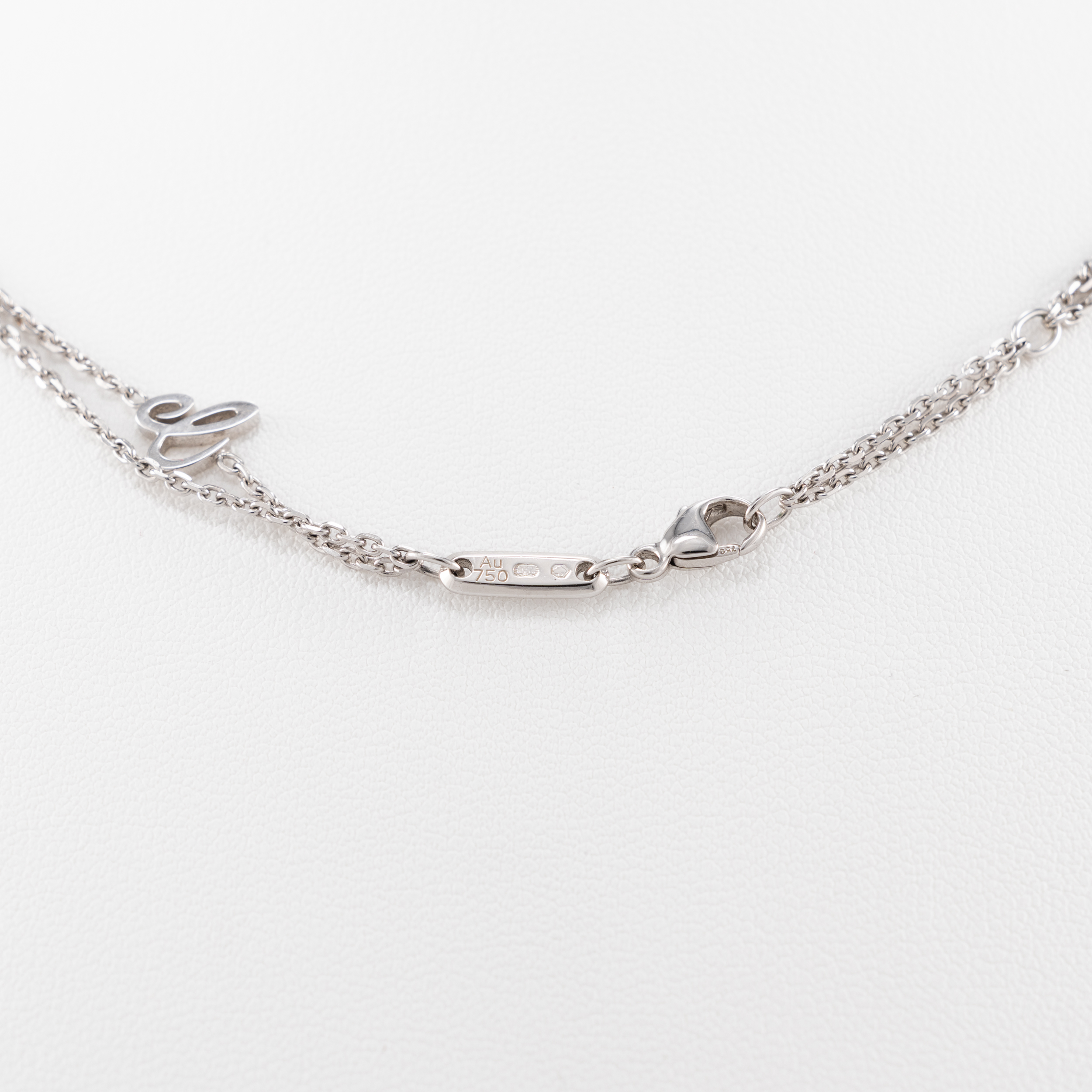 Chopard Happy Diamonds Icon Collier 42cm Weißgold