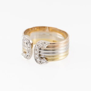 Cartier Double C Ring Gr53