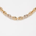 Cartier Halskette Farcat Marine 45cm Gelbgold Weißgold inkl Zertifikat 1986 Vorschau
