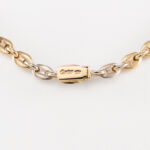 Cartier Halskette Farcat Marine 45cm Gelbgold Weißgold inkl Zertifikat 1986 Vorschau