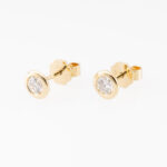 Solitaire-Ohrstecker Gelbgold Vorschau