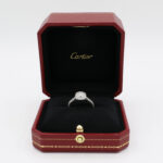 Cartier Verlobungsring mit 1,56 ct Diamanten Gr56 Platin Full Set Vorschau