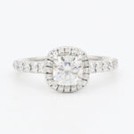Cartier Verlobungsring mit 1,56 ct Diamanten Gr56 Platin Full Set Vorschau