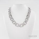 Chopard Les Chaines Collier 43cm Weißgold inkl Papieren 2007 Vorschau