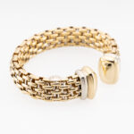 Fope Novecento Armreif 17cm Gelbgold Weißgold Vorschau